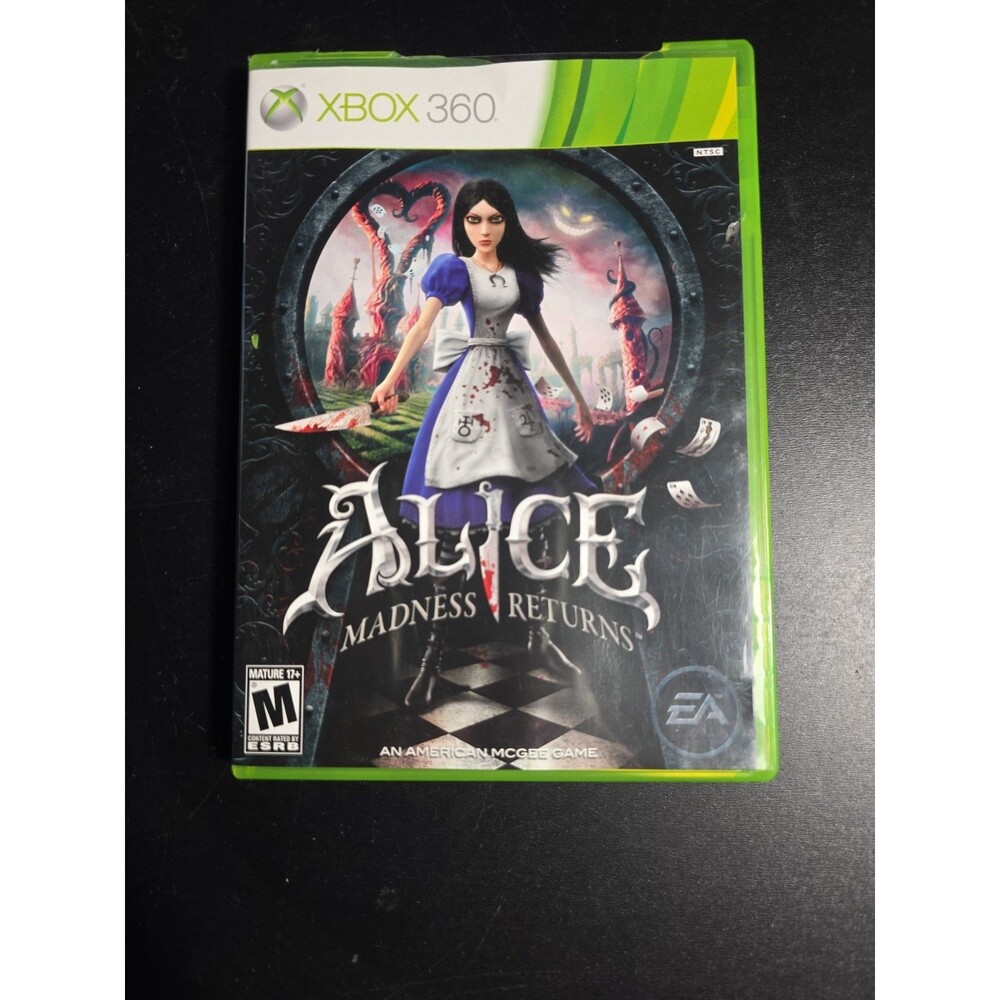 Alice: Madness Returns Microsoft Xbox 360 TESTED Working